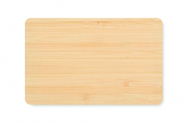 Logo trade business gift photo of: RFID card in bamboo material